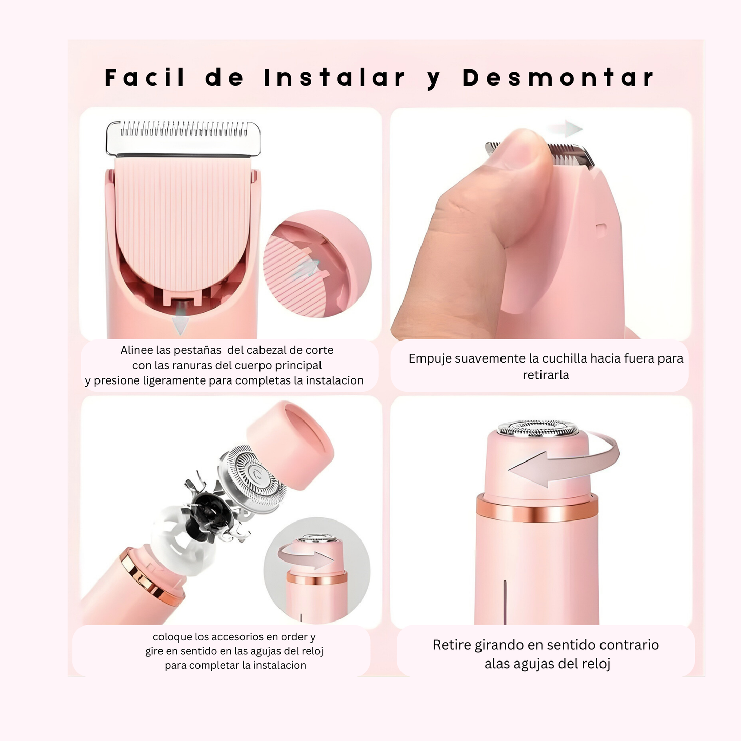 Rasuradora electrica 2 en 1